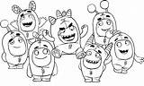 Oddbods Pogo Para Colorear Imprimir E Dibujar –ColoringOnlyCom sketch template