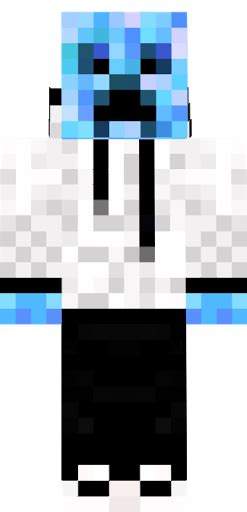 Blue creeper with hoodie | Nova Skin