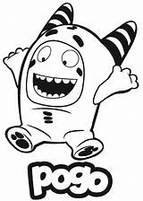 Printable Coloring Oddbods Pages sketch template