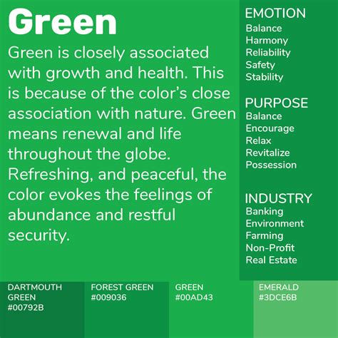 Green Color Meaning Color Meanings Color Psychology G - vrogue.co