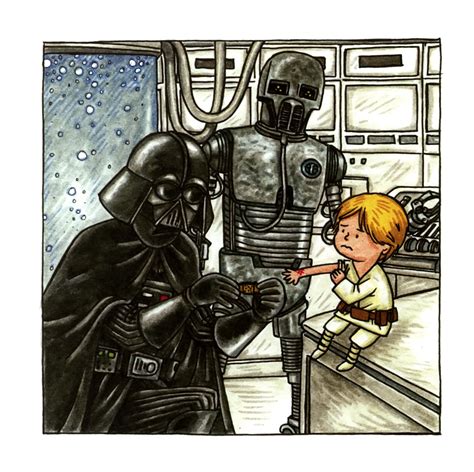 Luke SKYWALKER and DARTH VADER | "DARTH VADER and son" | By Jeffrey ...