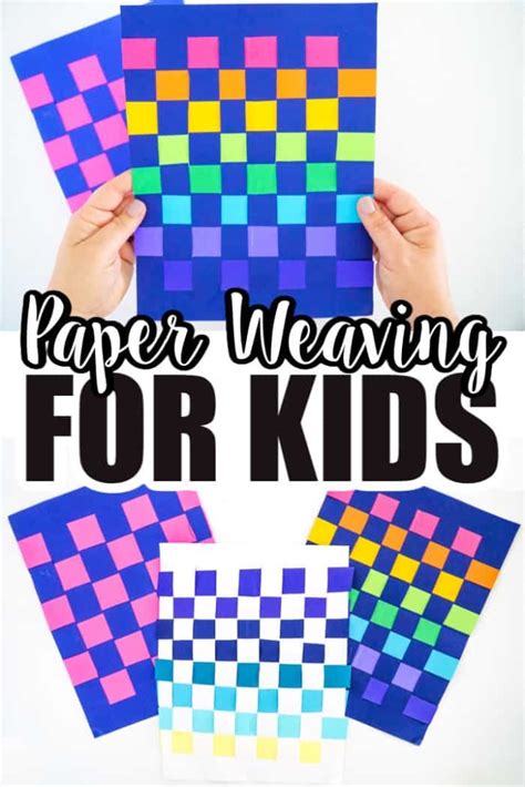 Paper Weaving Craft For Kids - Step By Step Fun Paper Craft