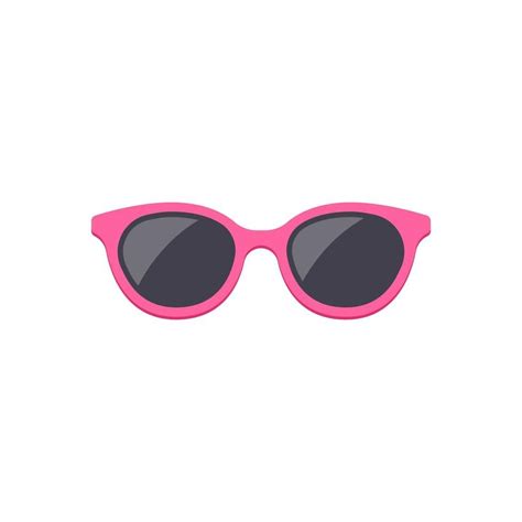pink glasses vector isolated on white background in 2023 | White background, Vector, Vector art