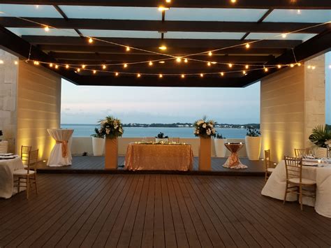 Sky Terrace Reception - Royalton Negril | Jamaica wedding, Destination wedding caribbean ...