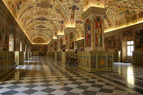 2K free download | Library Vatican, floor, library, decorations ...
