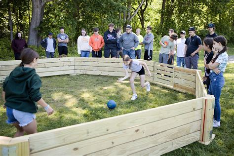 Mt. Hope construction students build Gaga Ball pit for elementary ...