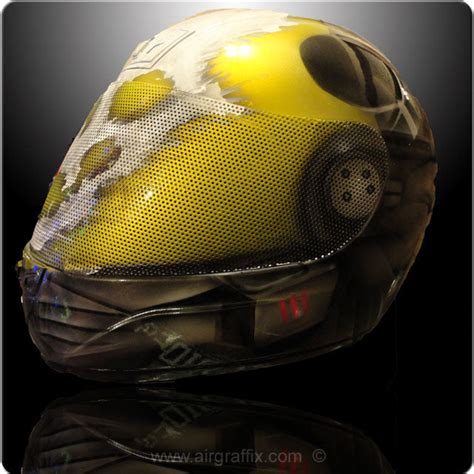 Halo Emile Metallic Yellow - www.AirGraffix.com