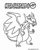 10 Awesome Mega Charizard Pokemon Coloring Pages  KoloringPages sketch template