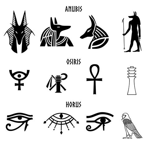 Egyptian Anubis Symbol