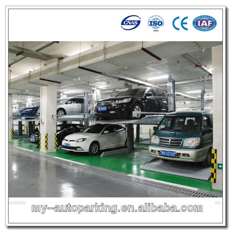 Multi-level Car Parking System Mechanical Parking Garage Underground ...