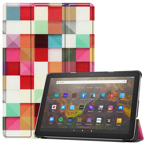 Dteck Case for Amazon Fire HD 10 2021/HD10 Plus 2021 Released 10.1-inch 11th Generation,Smart ...