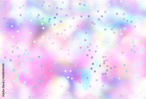 Glitter stars confetti on holographic light blurred texture backgrounds ...