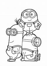 Free & Easy To Print Minions Coloring Pages  Minion coloring sketch template