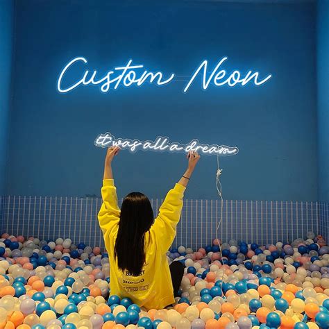 Custom Neon Sign Logo Sign Neon Sign Peppy Room Decor - Etsy