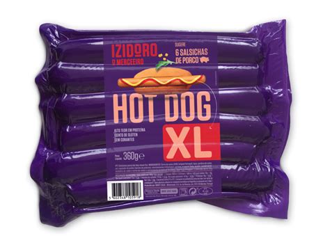 Salsichas Porco Hot Dog XL Vácuo - Izidoro