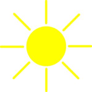 Sun Yellow Clip Art at Clker.com - vector clip art online, royalty free & public domain
