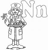 Nurse coloring Pages To Download And Print For Free sketch template