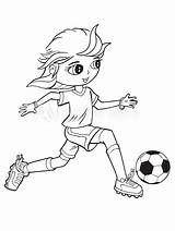 Soccer Coloring Pages  Free Printable For Kids sketch template