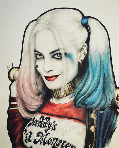 Harley Quinn drawing by AlessandroValli on DeviantArt