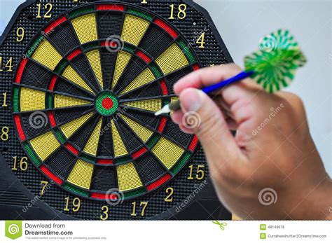 Darts game stock photo. Image of arrows, accuracy, circular - 48149676