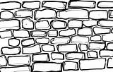 Brick Wall Coloring Page Printable Pages sketch template