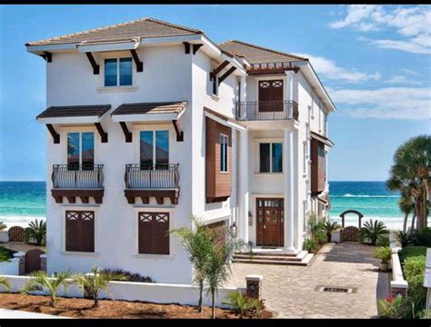 Beautiful beach house in Destin Florida~The Emerald~ | Florida beach house, Beach house plans ...