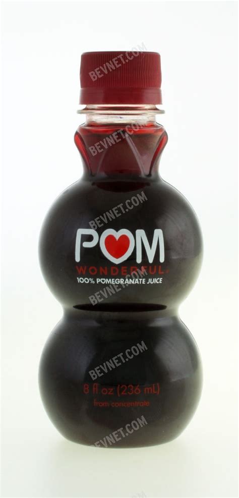 100% Pomegranate Juice | POM Wonderful | BevNET.com Product Review + Ordering | BevNET.com