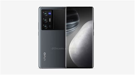 Renders of the Vivo X70 Pro+ show a curved display and L-shaped quad ...