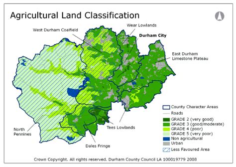 Agricultural Land Classification Map