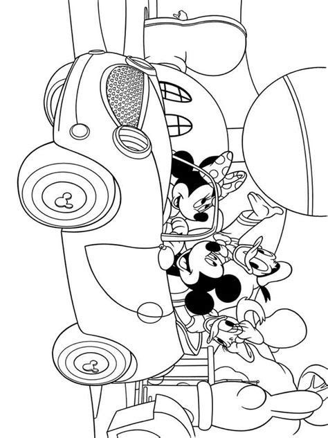 Awasome Mickey Mouse Funhouse Coloring Pages | Disney mickey mouse clubhouse, Coloring pages ...