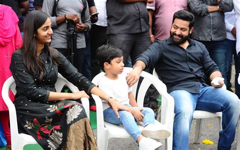 Jr NTR Lakshmi Pranathi Son Abhay Ram Nandamuri Latest New HD Photos ...