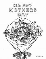 Happy Mothers Day Coloring Page – Canary Jane sketch template