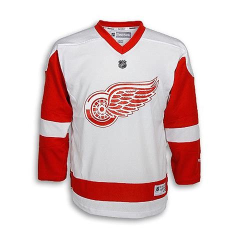 Detroit Red Wings Youth Printed Road Jersey - Vintage Detroit Collection