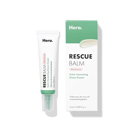 Amazon.com: Hero Cosmetics Rescue Balm & Red Correct Post-Blemish Recovery Cream - Nourishing ...