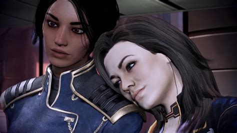 Mass Effect 3 Legendary Edition - complete FemShep & Miranda Lawson romance - YouTube