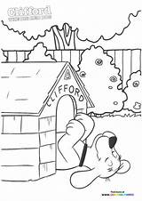 Clifford the Big Red Dog  Coloring Pages For Kids Free And Easy sketch template