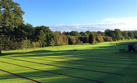 Dyrham Park Golf & Country Club - Greens Drainage — Turfdry