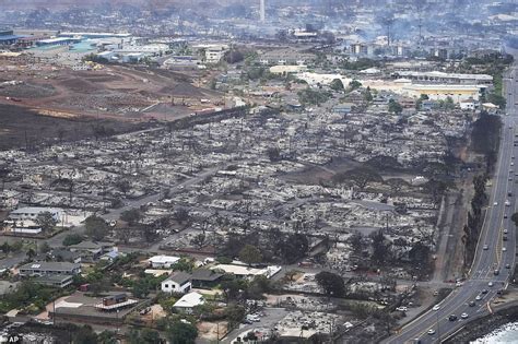 Lahaina fire aftermath: Aerial photos show extent of the damage caused ...