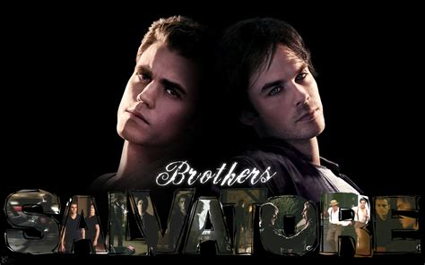 Damon&Stefan - Damon and Stefan Salvatore Wallpaper (24876379) - Fanpop