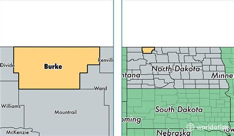 Burke County, North Dakota / Map of Burke County, ND / Where is Burke ...