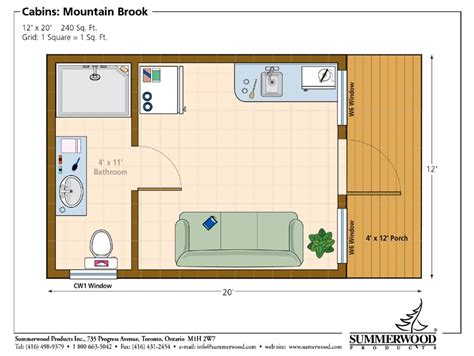 12 X 16 Cabin Floor Plans - floorplans.click