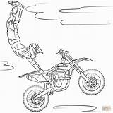 Dirt Bike Printable Coloring Pages sketch template