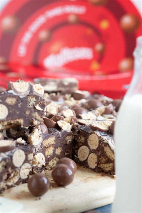 Best Ever Malteser Tiffin Recipe - Effortless Foodie