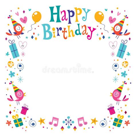 Free Printable Birthday Borders And Frames