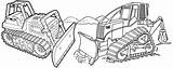Simple Bulldozer Coloring Pages sketch template