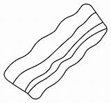 Bacon Emoji coloring page  ColouringPages sketch template