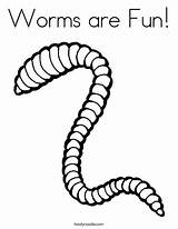 Worms Are Fun Coloring Page  Twisty Noodle sketch template
