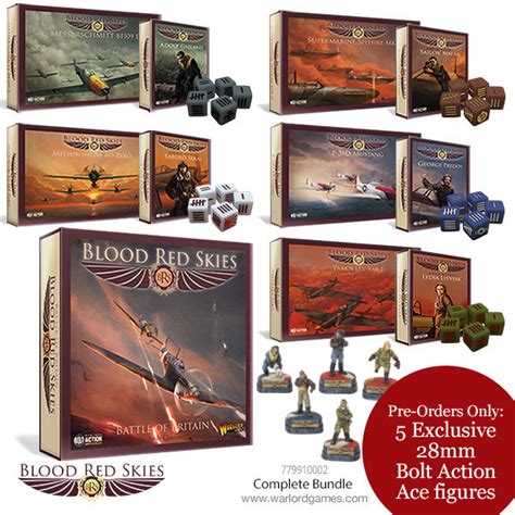 Blood Red Skies, Order Update, ACE pilots | Warlord Games