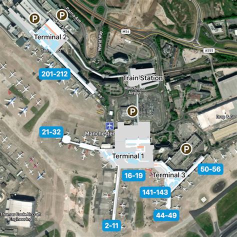 Manchester Airport Map: Guide to MAN's Terminals