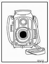 Camera Coloring Pages Free PDF Printables  Simply Love sketch template